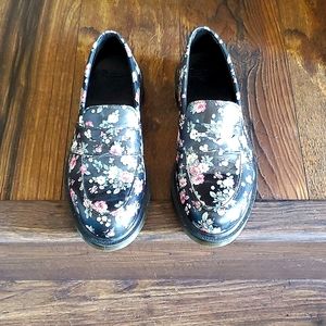 DR.MARTENS Addy Floral Loafer, Size 9/41